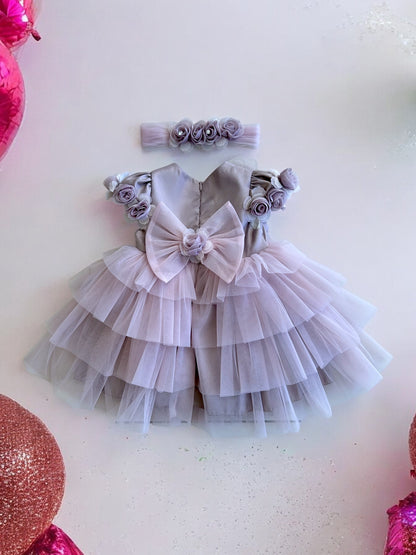 Lavender baby dress