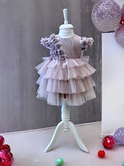 Lavender baby dress