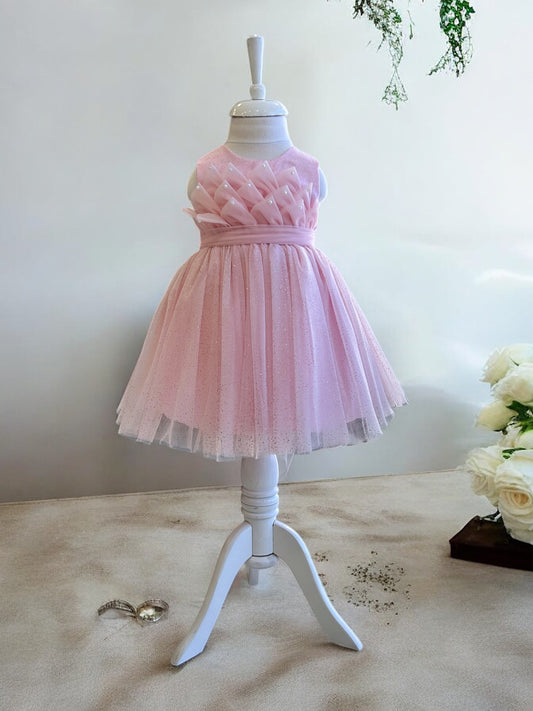 Pink Girl's party dress