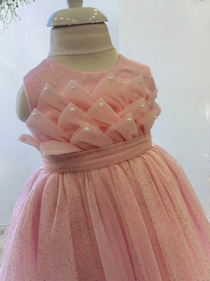Pink Girl's party dress